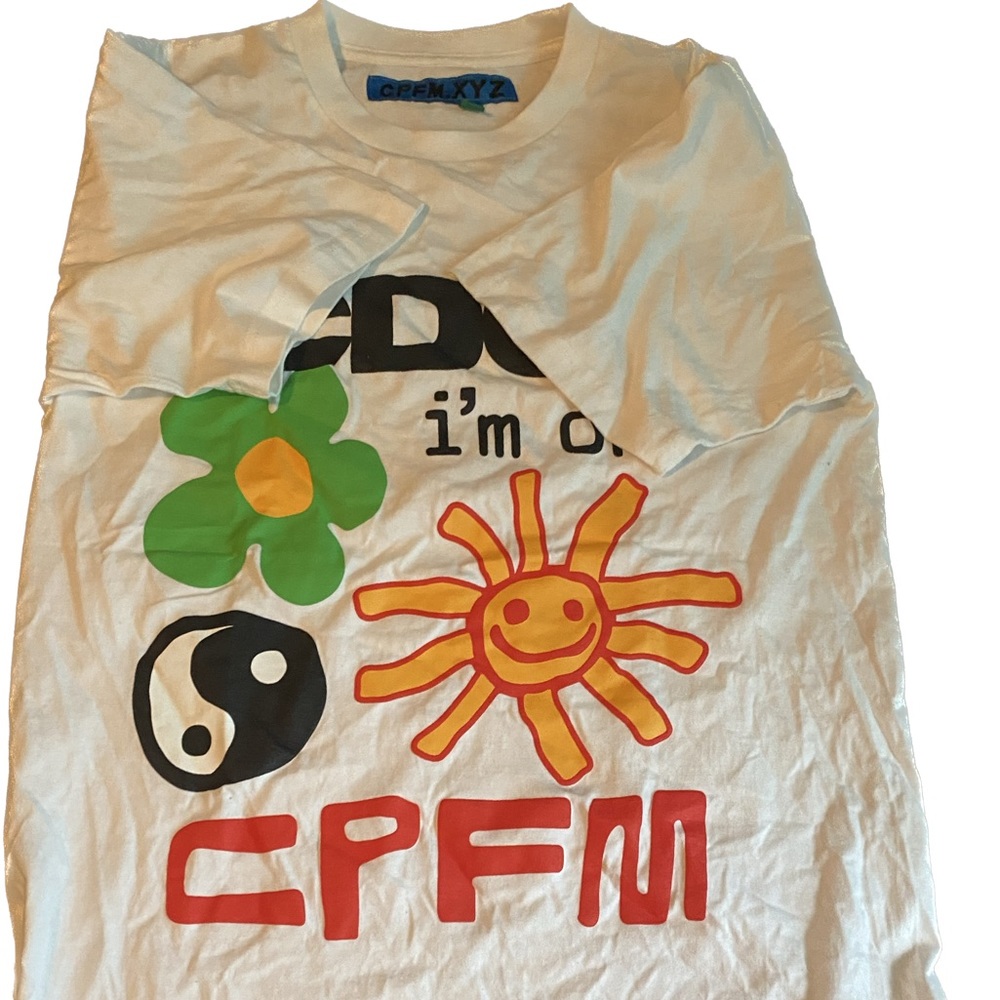 CDG CPFM Puff Print Shirt